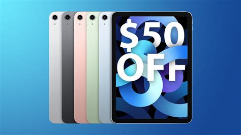 Deals: Save Up to $50 on Apple's 2020 iPad Air - MacRumors