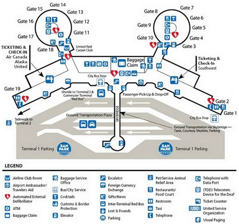 Airport Terminal Map - san-diego-airport-terminal-1.jpg