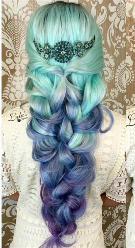 Absolutely Gorgeous Braided Rainbow Hairstyles