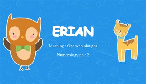 Erian Name Meaning