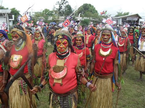 The Highlands of Papua New Guinea: The Highlands Traditional Singing group.