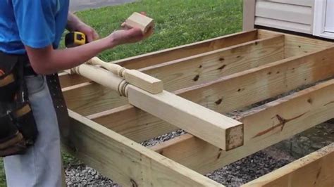 How to Install Deck Posts from S&L Spindles - YouTube