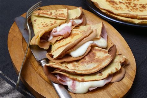 Ham and Cheese Crepes: the tasty recipe for savory crepes