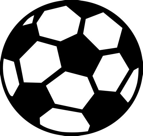 Black And White Soccer Ball - ClipArt Best - ClipArt Best