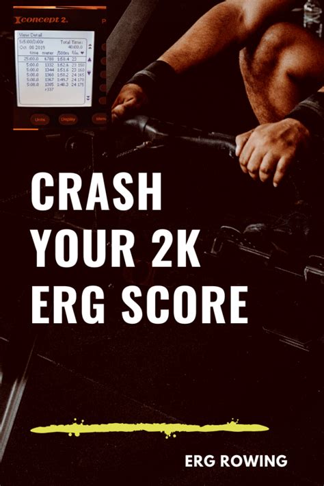 Erg Workouts To Improve 2k | EOUA Blog