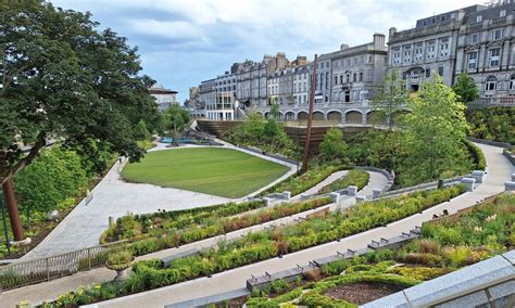 Union Terrace Gardens grass laid six months after park opens