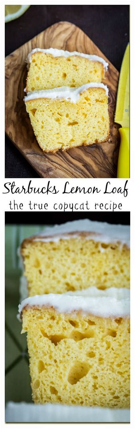 FoodGaZm..: Starbucks’ Lemon Loaf Cake | Eat dessert, Lemon recipes ...