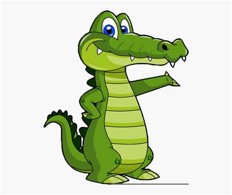 Alligator Crocodile Drawing Cartoon Clip Art - Transparent Background ...