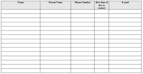 7 Free Sample Teacher’s Attendance Sheet Templates - Printable Samples