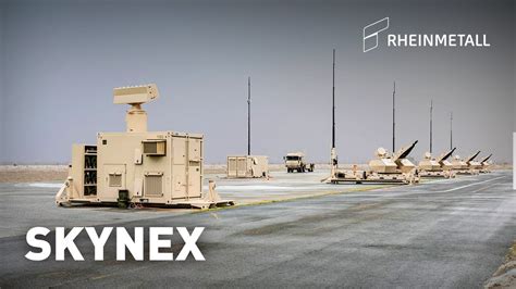 Rheinmetall Air Defence: Oerlikon Skynex Air Defence System - YouTube