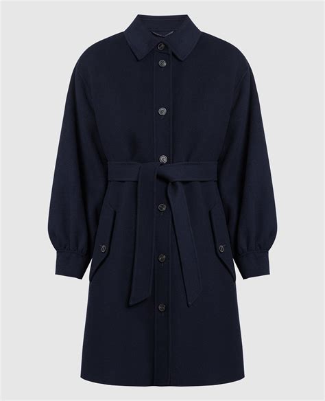 Max Mara Weekend - Navy wool coat FARISEO buy at Symbol