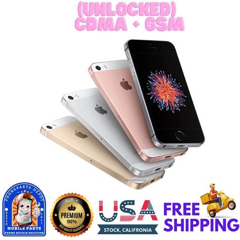 Apple iPhone SE 1st Gen - 32GB - ALL COLORS Fully Unlocked Cellular | eBay