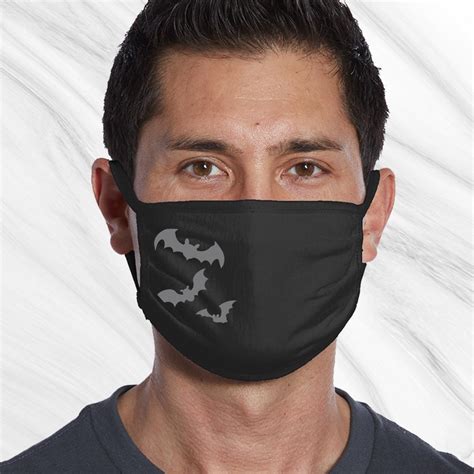 Bat Crazy Face Mask Halloween Quarantine Mask Face Covering - Etsy