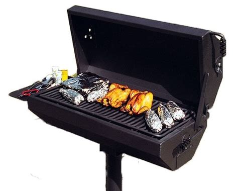 Covered Charcoal Grill | Two Sizes Available | Commercial Grade