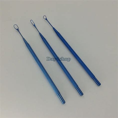 New 3 pcs Titanium eye lens loop loops ophthalmic eye surgical ...