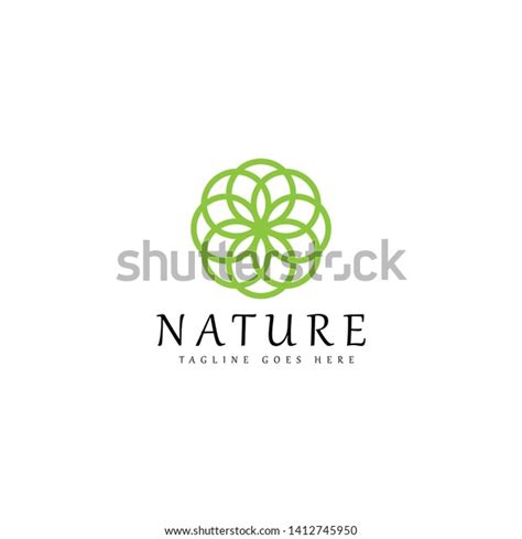 Nature Logo Design Inspiration Eps10 Vector Stock Vector (Royalty Free) 1412745950 | Shutterstock