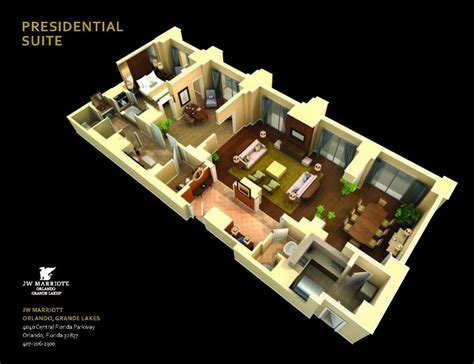 Marriott Grande Vista Floor Plan - floorplans.click