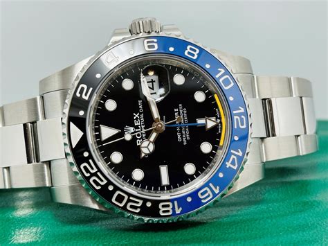 Rolex GMT-Master II Batman Unworn New August 2023 126710BLNR for $18,370 for sale from a Trusted ...