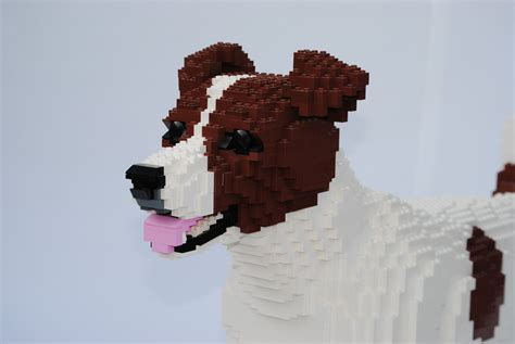 Dog | Lego, Lego creations, Lego sculptures