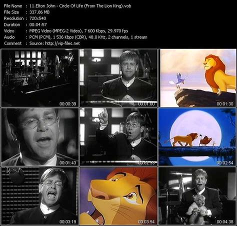 Elton John - Circle Of Life (From "The Lion King") - Download Music ...