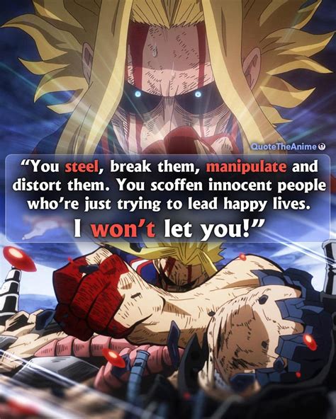 81+ POWERFUL My Hero Academia Quotes (IMAGES) | QTA | Anime quotes inspirational, Hero quotes ...