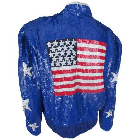 American Stars and Stripes Sequined Jacket For Sale at 1stDibs | stars ...