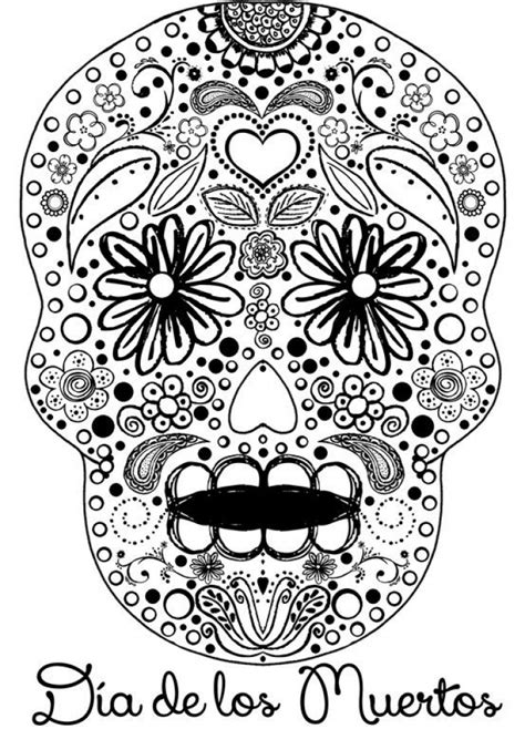 Get This Sugar Skull Coloring Pages Adults Printable 06417