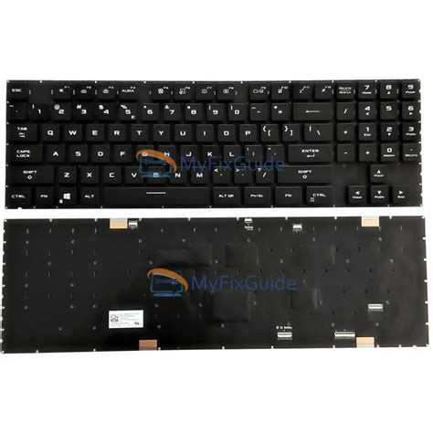 Keyboard for Asus ROG Strix SCAR 17 G733QM G733QS G733ZM G733ZW G733ZS