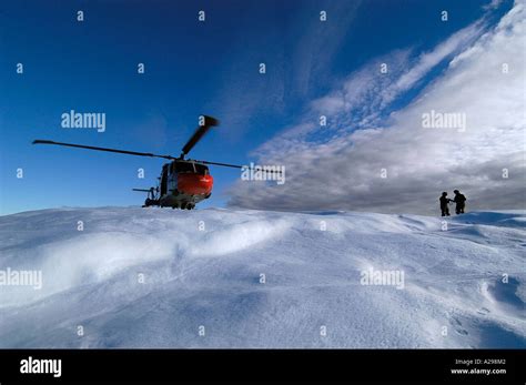 Helicopter landing iceberg- from HMS Endurance- Antarctica Stock Photo - Alamy