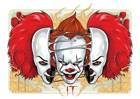 Pennywise | Horror movie art, Horror artwork, Horror art