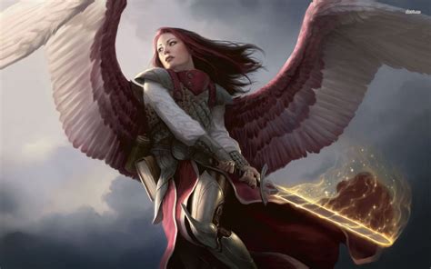 Angel - Magic - The Gathering HD wallpaper | Angel art, Fantasy art ...