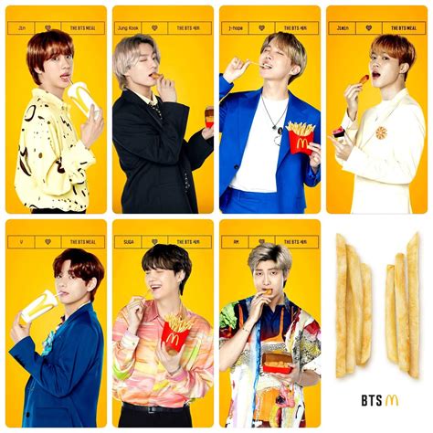 BTS x McDonalds Photocards | Army Corner Store