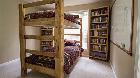 8 Free DIY Bunk Bed Plans You Can Build This Weekend