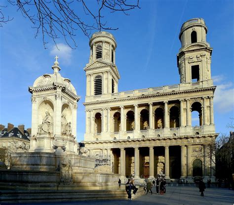 Eglise Saint-Sulpice - The10:30 service is followed by an Organ concert. You can go up stairs to ...