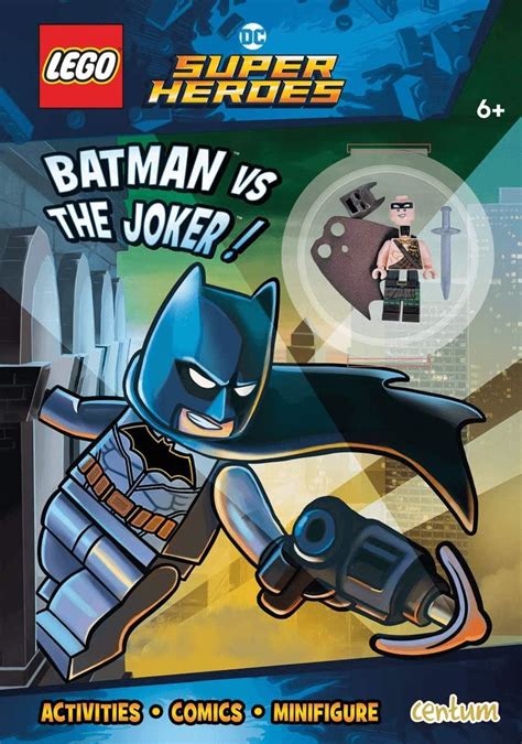 Lego - Batman vs the Joker! - Activity Book with Free Batman Minifigure : Amazon.ca: Everything Else