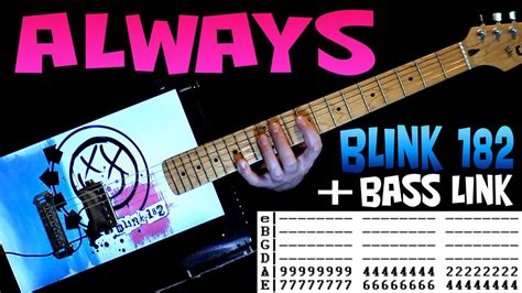 Blink 182 Always Guitar Lesson / Guitar Tabs / Guitar Tutorial / Guitar Chords / Guitar Cover ...