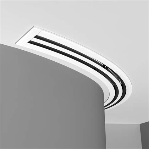 Curved Linear Slot Diffuser Revit Family