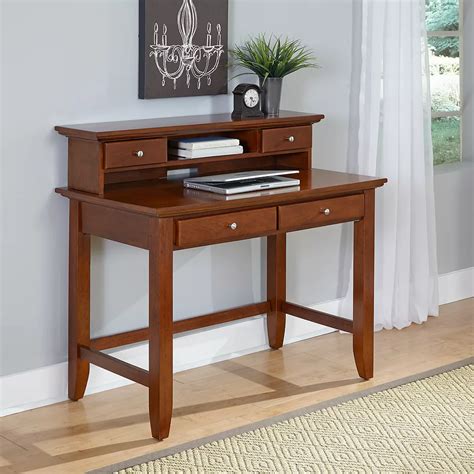 Home Styles Chesapeake 42-inch x 38.5-inch x 24-inch Standard Writing Desk in Brown | The Home ...