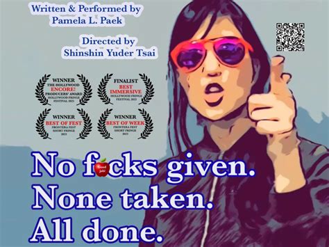 No f*cks given. None taken. All done. (New York City Fringe 2024) Tickets | New York | TodayTix