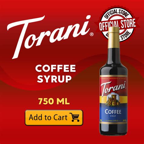 Torani Coffee Syrup 750 mL | Lazada PH