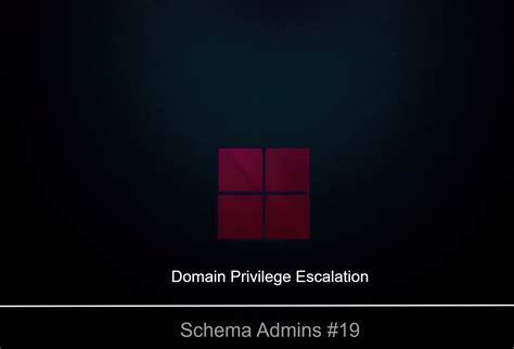 Schema Admins | عالم البرمجة