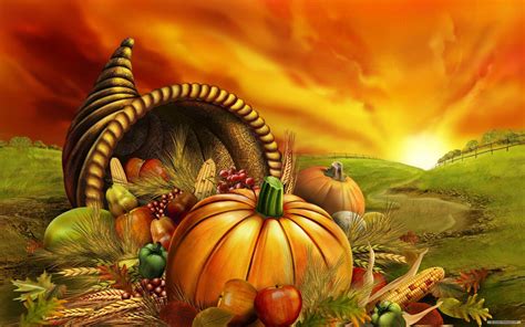 Thanksgiving Cornucopia Wallpapers - Wallpaper Cave