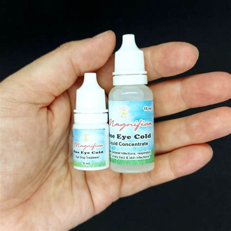 Magnifica One Eye Cold Treatment Set (15ml Liquid Concentrate + 5ml Eye Drops), Pet Supplies ...