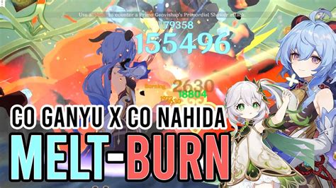 Ganyu Melt-Burn with Nahida is FIRE | Genshin Impact - YouTube