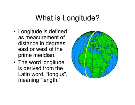 Latitudeand longitude