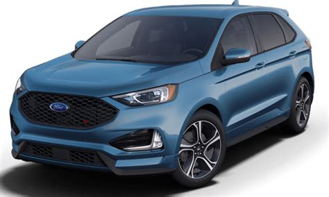 New Ford Performance Blue Color For 2019 Ford Edge: First Look