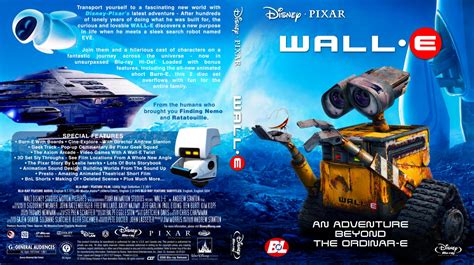 Wall-E - Movie Blu-Ray Custom Covers - WalleBRCLTv1 :: DVD Covers