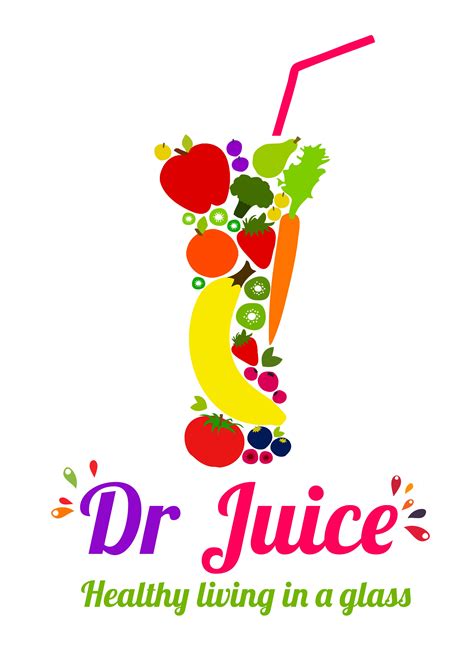 Dr Juice logo Juice Logo, Juice Branding, Juice Packaging, Healthy ...