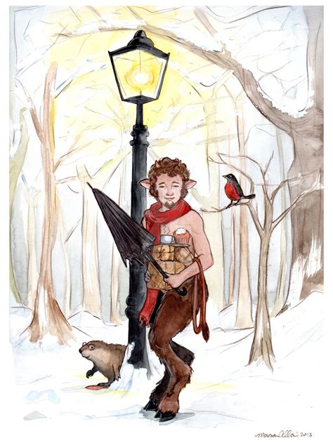 Mr. Tumnus at the Lamp-Post by TheInklingGirl on DeviantArt | Narnia ...