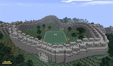 Fallen Kingdoms (Season 3) - The Wall Of China Minecraft Map